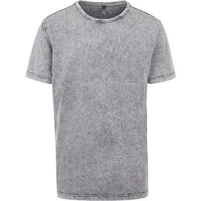 Build Your Brand pánské triko BY070 Grey Black
