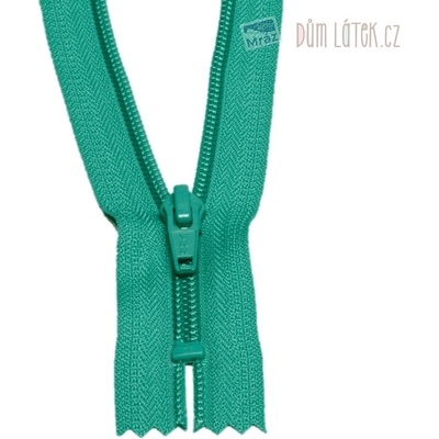 YKK Zips špirálový nedelitelný mintový 15 cm