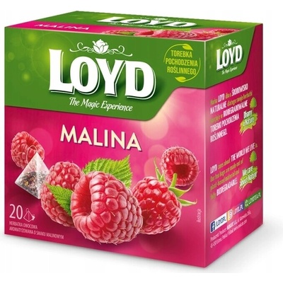 LOYD čaj WARMING Malina 20 x 2 g