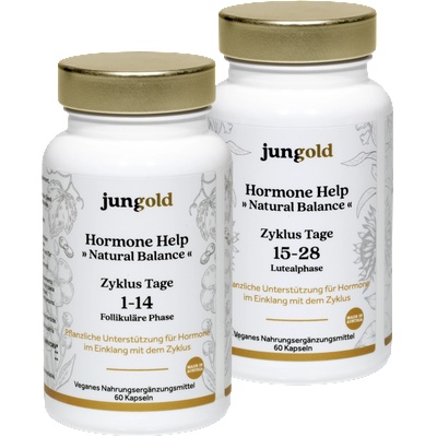 jungold Hormone Help Natural Balance - 120 капсули