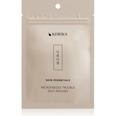 KORIKA Skin Essentials Microneedle Trouble spot patches náplasti na problematickou pleť proti akné 9 ks