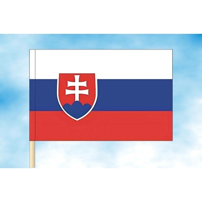 LIBEA, s.r.o. Slovenská vlajka 80×120 cm Uchycení: Návlek na žerď