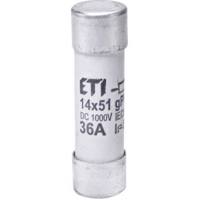 002637115 Pojistka válcová CH14x51 gPV 36A 1000V, ETI