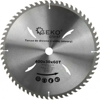 GEKO Kotouč pilový do dřeva 400x30 mm 60T