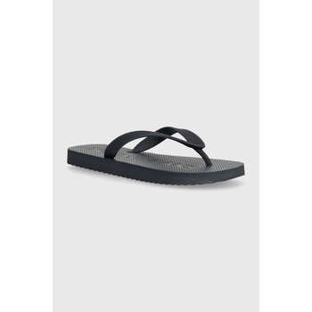 Tommy Jeans Джапанки Tommy Jeans TJW LOGO FLIP FLOP в тъмносиньо с равна подметка EN0EN02447 (EN0EN02447)