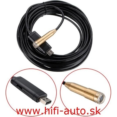 Verk INŠPEKČNÁ VODOTESNÁ ENDOSKOPICKÁ KAMERA 5,5mm 10m Micro USB