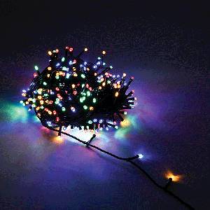 ELMARK КОЛЕДЕН ГИРЛЯНД 3.6w rgb 9m ip44 240v (99crl007rgb)