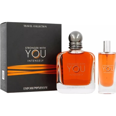 Giorgio Armani Stronger with You Intensely EDP 100ml + Mini 15ml за Мъже
