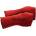 Woolpower Ръкавици Woolpower Wrist Gaiter 200 Wrist warmer - Autumn Red - размер One Size (015-0279-0511)