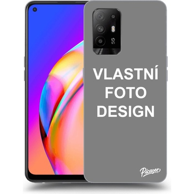 Pouzdro Picasee silikonové OPPO A94 5G - Vlastní design/motiv čiré