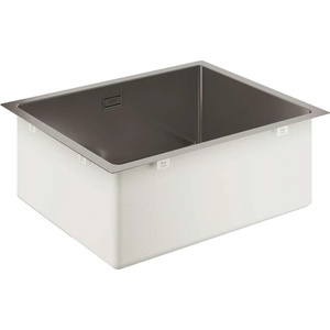 GROHE - Мивка K700U, 50x45 cm, четкан Hard Graphite 31574AL1 (31574AL1) Мивка за вграждане