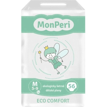 MonPeri ECO comfort M 5-9 kg 56 ks