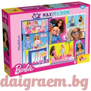 Lisciani Пъзел LISCIANI 109654 - 108 части - Барби, Barbie (LI109654)
