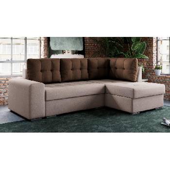 Холна гарнитура Сардиния бежов и кафяв