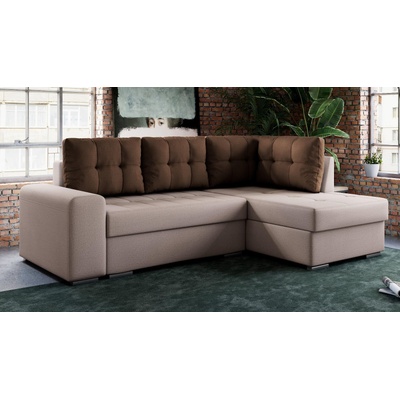 Холна гарнитура Сардиния бежов и кафяв