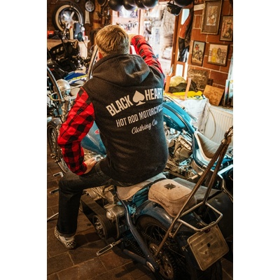 WTEC BLACK HEART Moto mikina W-TEC Black Heart Ramforge Černá – Hledejceny.cz