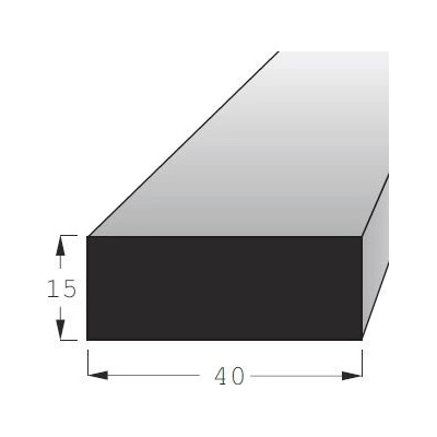 Hranolek 40x15mm, délka 200cm