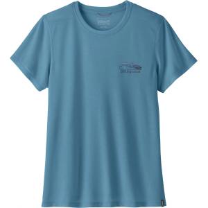Patagonia Women's Capilene® Cool Trail Shirt - Stratapeaks Размер: XS / Цвят: син
