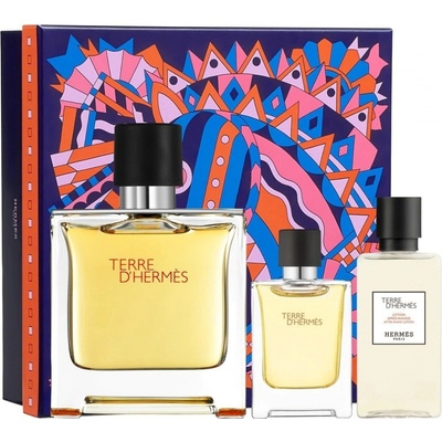 Hermés Terre D´Hermès pre mužov parfum 75 ml + voda po holení 40 ml + parfum 12,5 ml darčeková sada
