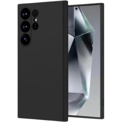 Mobi-Fon Силиконов кейс iPaky матиран, За Samsung Galaxy S24 Ultra (S928B), Черен (SAM-S24U-003)