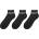 Everlast Дамски чорапи Everlast Quarter Sock 3 Pack Ladies - Black
