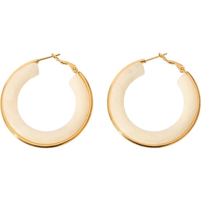 HARAHU Обеци vi-38261 - Бяла kp38261 (vi-38261)