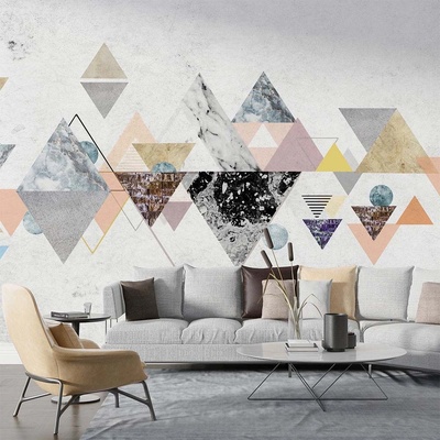 Art gift Фототапет Триъгълен мрамор