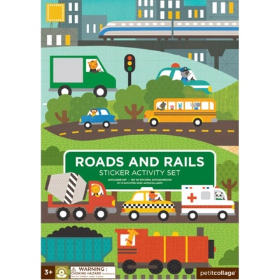 Petitcollage kreativní samolepky Auta a stroje – Hledejceny.cz