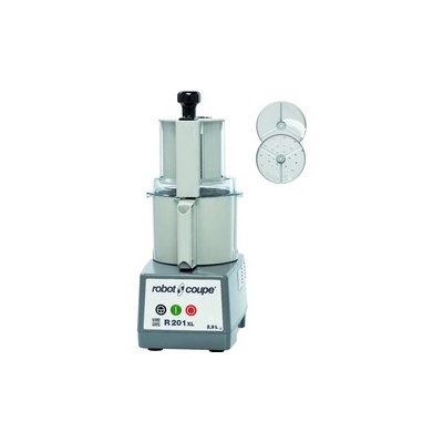 Robot Coupe ROBOT KOMBINOVANÝ R 201 XLD - KROUHAČ/KUTR, VČ. 2 DISKŮ 27555+27577 – Zboží Dáma