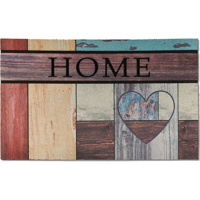 J-Line Residence 009 top wooden heart Vícebarevný 45x75 cm