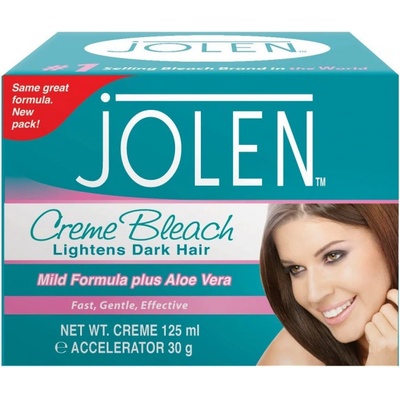 Jolen Creme Bleach Mild zesvětlovač chloupků pro citlivou pokožku 125 ml