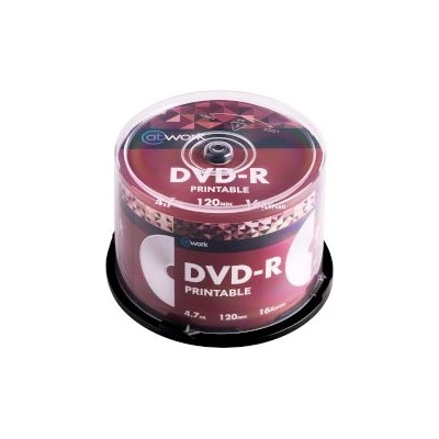 @Work DVD-R 4.7GB 16x cake 50 Printable