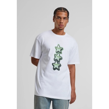 Mister Tee Тениска Peace&Love Heavy Oversize Tee white XXLUB-MT3188-00220 - Тъмносив, размер XL