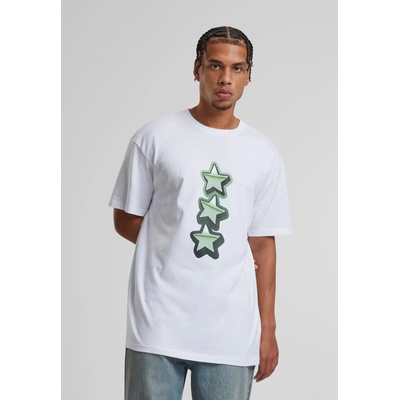 Mister Tee Тениска Peace&Love Heavy Oversize Tee white XXLUB-MT3188-00220 - Тъмносив, размер XL