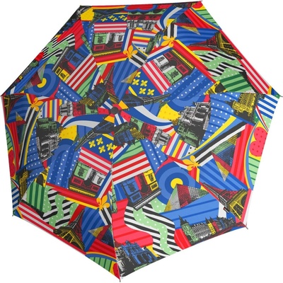 Knirps T.020 Paris Pop deštník skládací vícebarevný
