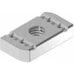 Baks Rhombic nut M8 NRM8F 890101 /100pcs. /