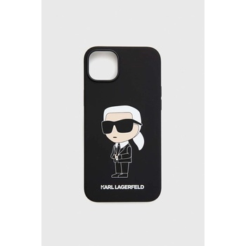 KARL LAGERFELD Кейс за телефон Karl Lagerfeld iPhone 14 Plus 6, 7'' в черно (KLHCP14MSNIKBCK)