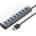 ORICO хъб USB3.0 HUB 7 port Black - CL7U-U3-10-GY-BP (CL7U-U3-10-GY-BP)