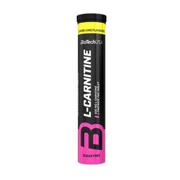 BioTechUSA Разтворими таблетки с L-карнитин Effervescent L-Carnitine 500mg. , 20 таблетки, Лимон и лайм, 1823