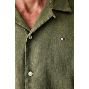 Tommy Hilfiger риза мъжка с лен (MW0MW43090)