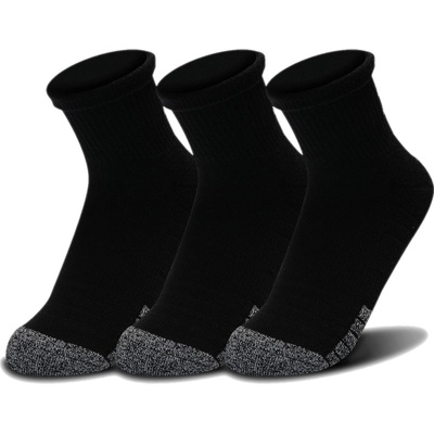 Under Armour ponožky UA Heatgear Quarter 3 pieces 1353262-001