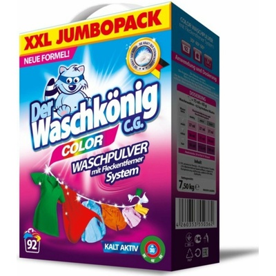 Waschkönig Prací prášok Color 6 kg 110 PD