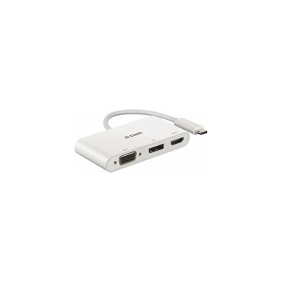 D-Link 3-in-1 USB-C to HDMI/VGA/DisplayPort Adapter 45020043
