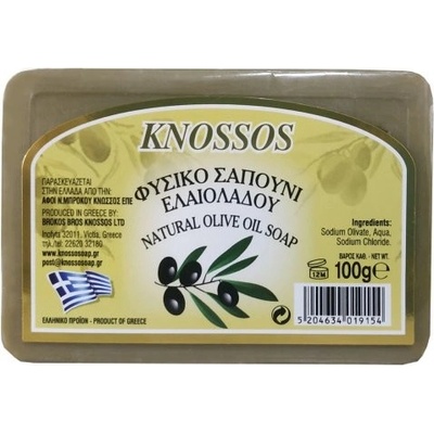 Knossos přírodní olivové mýdlo zelené 100 g – Zboží Dáma