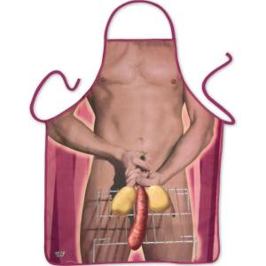  Готварска престилка, време за скара - Grill Apron (D-236769)