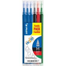 Pilot Náplň gumovacia Frixion 0,7 mm/6 ks modrá čierna červená zelená