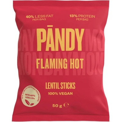 Pändy Šošovicové chipsy flaming hot 50 g