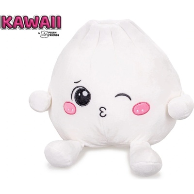 Mikro trading Plush Friends Kawaii Bao knedlíček mrkající 25 cm