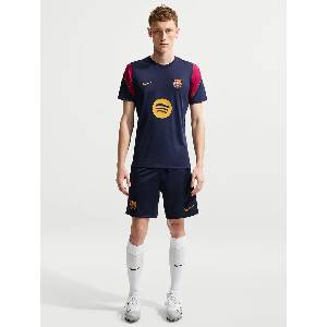 NIKE Мъжка тениска fc barcelona tr tee - ii2254-401
