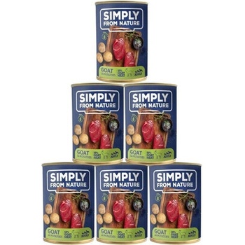 Simply From Nature Kozie mäso a zemiaky 6 x 400 g